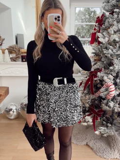 Hello Moon Shop Jupe-short VELOUTÉ Best Sale