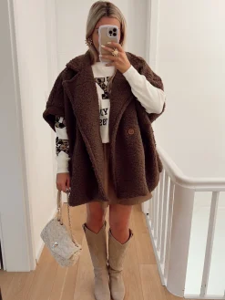 Hello Moon Shop Veste poncho IDA Online
